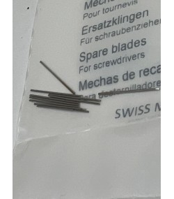 Bergeon 30080-A-10 DI 0.50 mm Steel Screwdriver Blades - Pack of 10