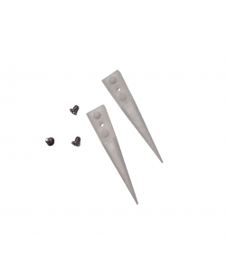 Bergeon 6571-DGR-BR-3 Delrin Tweezer Replacement Tips Pair