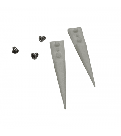 Bergeon 6571-DGR-BR-3 Delrin Tweezer Replacement Tips Pair