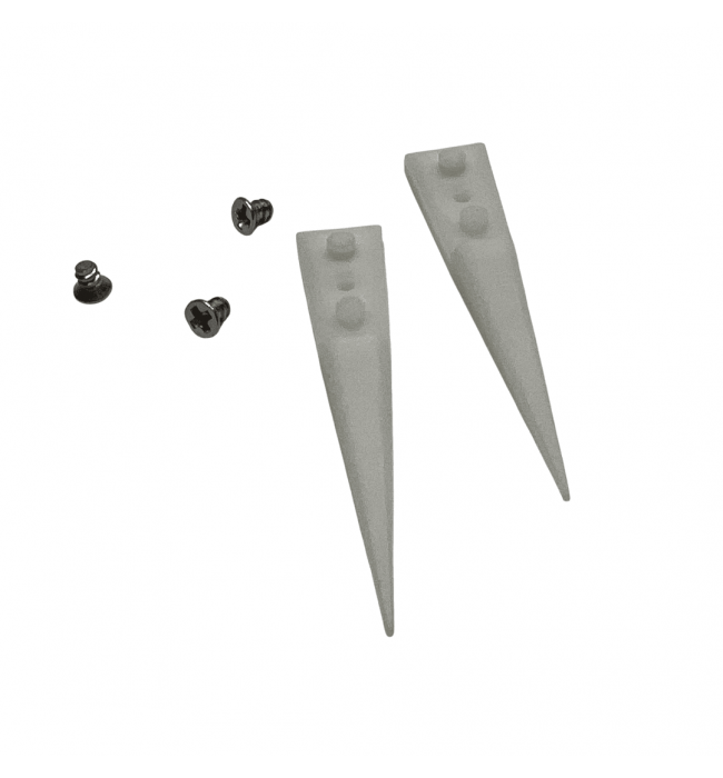 Bergeon 6571-DGR-BR-3 Delrin Tweezer Replacement Tips Pair