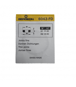 Bergeon No. 147 Rubber O-Ring Gaskets - Pack of 2