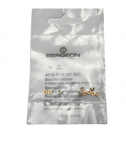 Bergeon 4019-P-10 No B50 Brass Clock Bushings - Pack of 10