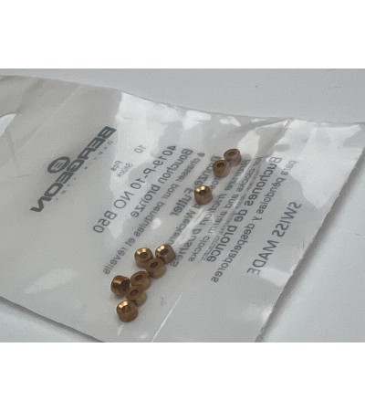 Bergeon 4019-P-10 No B50 Brass Clock Bushings - Pack of 10