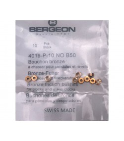 Bergeon 4019-P-10 No B50 Brass Clock Bushings - Pack of 10