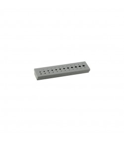 Bergeon 1902 Hardened Steel Hole Plate with 36 Holes (0.50-2.50mm)