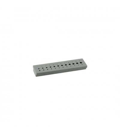 Bergeon 1902 Hardened Steel Hole Plate with 36 Holes (0.50-2.50mm)