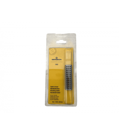 Bergeon 1902 Hardened Steel Hole Plate with 36 Holes (0.50-2.50mm)