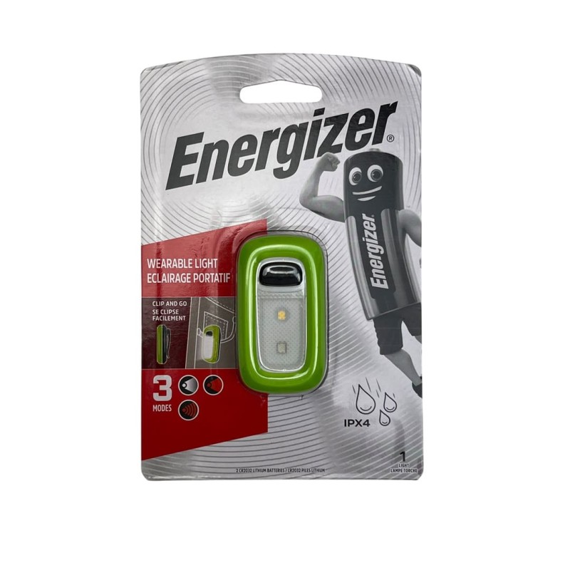 Energizer Светеща Клип Лампа LED с 3 Режима IPX4 Energizer Светеща Клип Лампа LED с 3 Режима IPX4