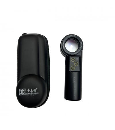 Connoisseur 10x Loupe Magnifier with UV and LED Light - Damaged Box Return