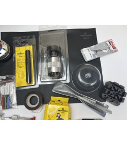 USED, ВРЪЩАНИЯ: Смесен набор от инструменти за часовникари, Bergeon Horotec Boley