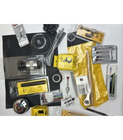 USED, ВРЪЩАНИЯ: Смесен набор от инструменти за часовникари, Bergeon Horotec Boley