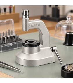 Bergeon 15285-B Professional Riveting and Staking Machine with 50 Punches and 10 Stakes