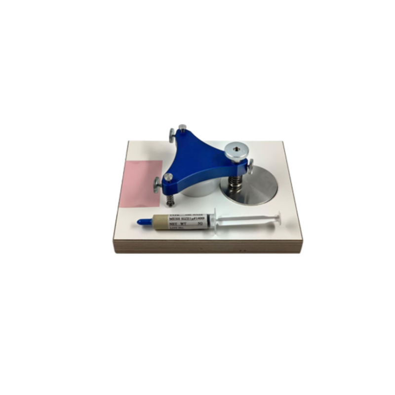 Комплект полировачка Tripod Boley с диамантена паста и шлифовъчна хартия Комплект полировачка Tripod Boley с диамантена паста и шлифовъчна хартия