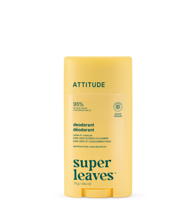 ATTITUDE Super Leaves Deodorant Earl Grey & Fresh Cucumber 75 g