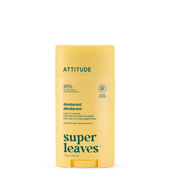 ATTITUDE Super Leaves Deodorant Earl Grey & Fresh Cucumber 75 g