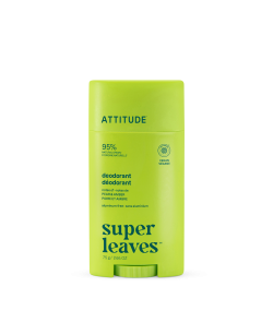 ATTITUDE Super Leaves Deodorant, Pear & Amber, 75 g