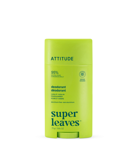 ATTITUDE Super Leaves Deodorant, Pe ...
