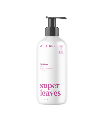ATTITUDE Super Leaves Hand Soap Coconut & Wild Berries 473 ml