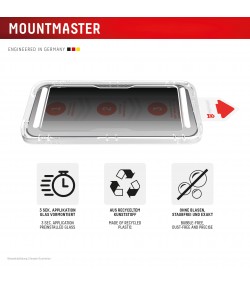 DISPLEX Privacy Screen Protector 10H for iPhone 18 Pro MountMaster