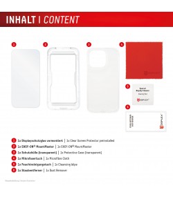 DISPLEX Screen Protector and Case for iPhone 18 Pro / iPhone 17 Pro, MountMaster