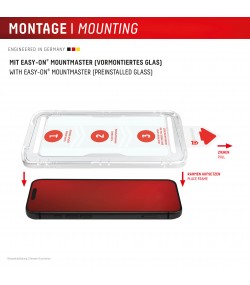 DISPLEX Screen Protector and Case for iPhone 18 Pro / iPhone 17 Pro, MountMaster