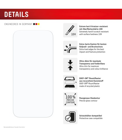 DISPLEX Screen Protector and Case for iPhone 18 Pro / iPhone 17 Pro, MountMaster
