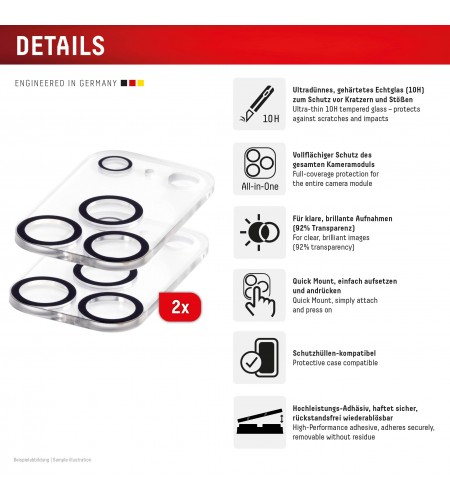 DISPLEX Full Cover Camera Lens Glas ...