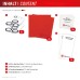 DISPLEX Full Cover стъкло за камера за iPhone 18 Pro, 10H, Quick Mount, 2 броя