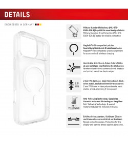 DISPLEX Clear Protective Case for iPhone 18 Pro Max / 17 Pro Max