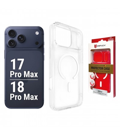 DISPLEX Clear Protective Case for iPhone 18 Pro Max / 17 Pro Max