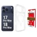 Прозрачен защитен кейс DISPLEX за iPhone 18 Pro Max / 17 Pro Max