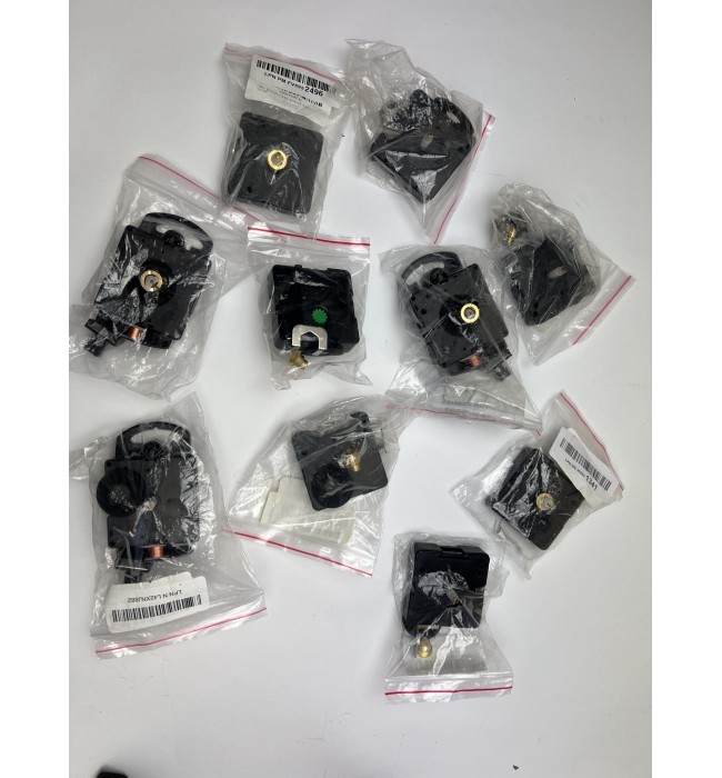 UTS Quartz Clock Movements Mixed Lot 10 PACK Sold as is