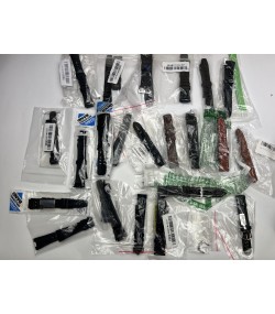 Mixed Lot of 22 Watch Straps and 1 Buckle by Hirsch