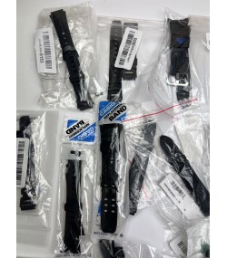Mixed Lot of 22 Watch Straps and 1 Buckle by Hirsch
