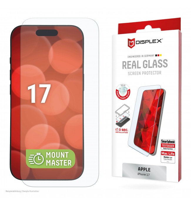 DISPLEX 10H Screen Protector for Apple iPhone 17