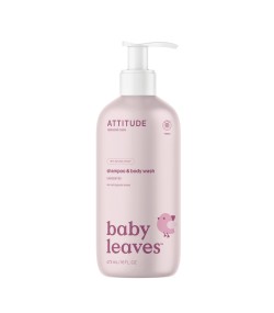 ATTITUDE Baby Leaves 2-in-1 Shampoo & Body Wash – Unscented