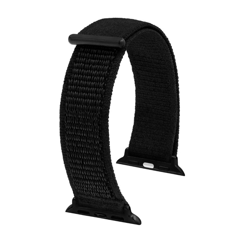 Vocem за Apple Watch Hirsch, Черен 22mm, Адаптери включени Vocem за Apple Watch Hirsch, Черен 22mm, Адаптери включени