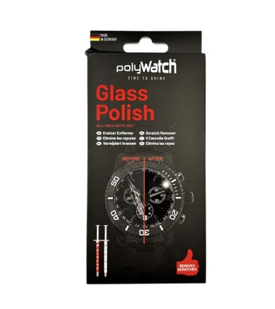 polyWatch Glass Polishing Cream Repair Watches/Car/Smartphone Scratch Remove