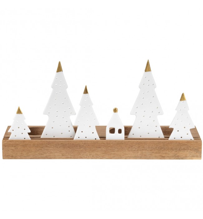 Illuminated Decoration Fir Trees
