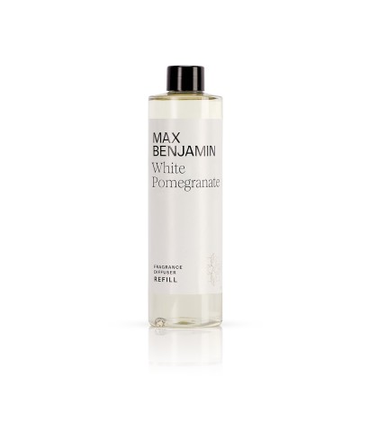 White Pomegranate Luxury Diffuser Refill Max Benjamin 300 ml