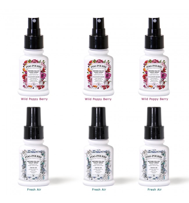 Poo-Pourri Toilet Spray Bundle - 6 Pack Variety