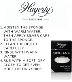 Hagerty Silver and Silver Plated Care Cleaning and Polishing 185 grams