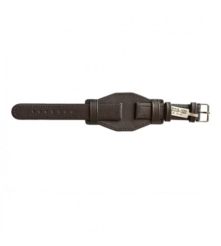 Cowhide strap with stitch and wide  ...