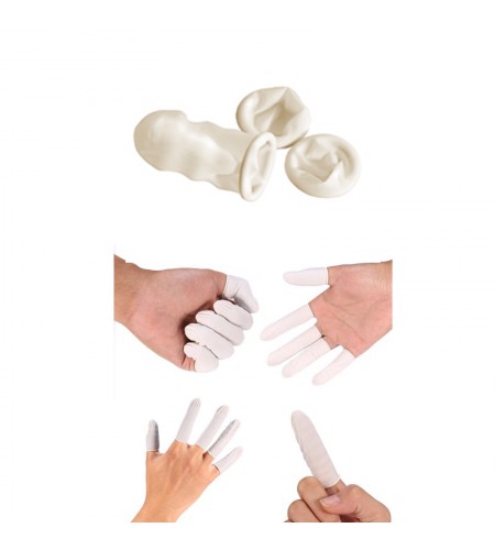 Natural latex rubber finger cots wa ...