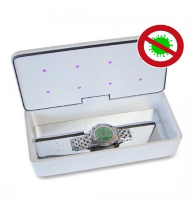 UVC-LED sterilization device watches, jewelry, phones and small tools