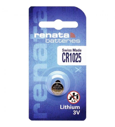 1 x Renata 1025 Swiss Made Lithium  ...