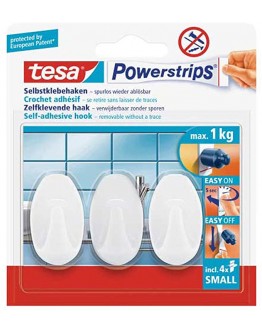 tesa Powerstrips Hooks Small OVAL - ...
