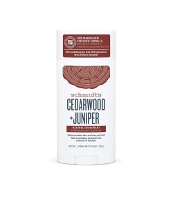 Schmidt\'s Deodorant Stick, Cedarwood + Juniper, 3.25 Ounce 92 gr.
