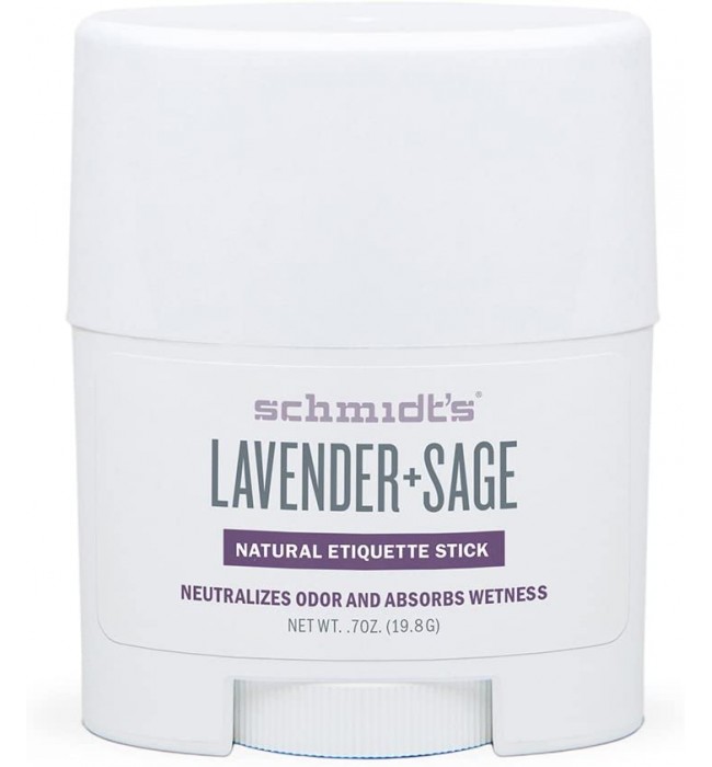 Schmidt’s Deodorant Lavender + Sage stick (travel size) 19.8g