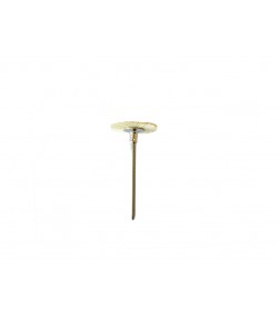 Round Miniature Hard polishing Brushes, Mounted bristles 21mm